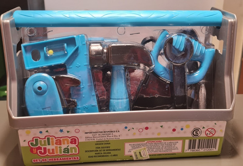 Imagen 2 de 3 de Juliana Y Julian Set De Herramientas