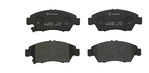 Set-4 Balatas Delanteras Honda Civic 1.6l L4 93 Al 95 Brembo