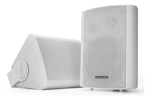 Parlante Thonet & Vander Outdoor Speaker Fleck 9 2GEN portátil con bluetooth waterproof blanco