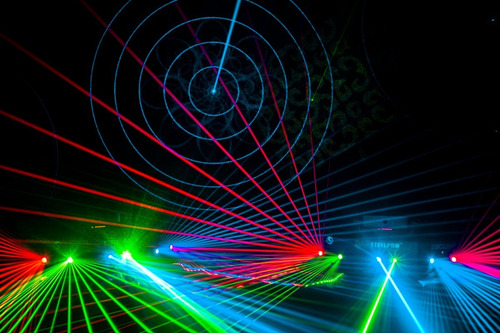 Imagen 6 de 8 de Steelpro - Laser Rgb - 6 Canales - Dmx512 - Hexa6