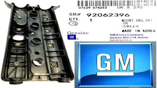 Imagen 6 de 9 de Tapa Valvula Tacuma Optra Limited Completa Gm Tapa Negra
