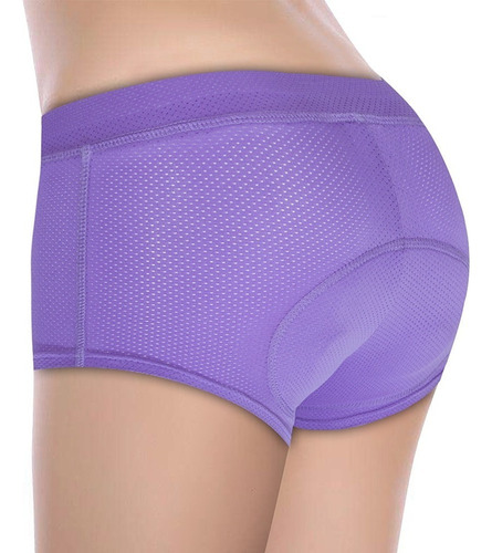 Mujer Ciclismo Ropa Interior 3d Gel Acolchado Malla Transpir