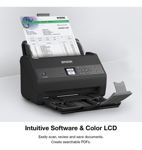 Scanner De Documentos Epson Workforce Es-865 Color Duplex De