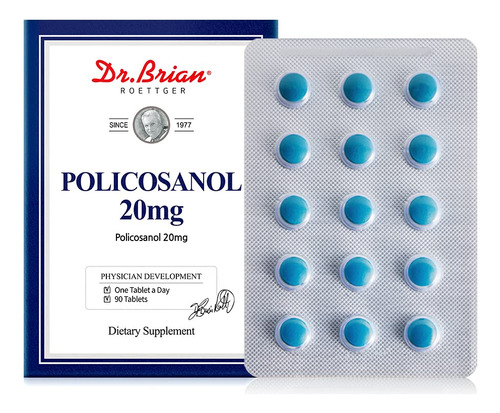 Dr. Brian Policosanol 20 Mg De Caa De Azcar 90 Tabletas De P