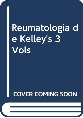 Libro Tratado De Reumatología 3 Vols 6ª Ed De Kelley Marban