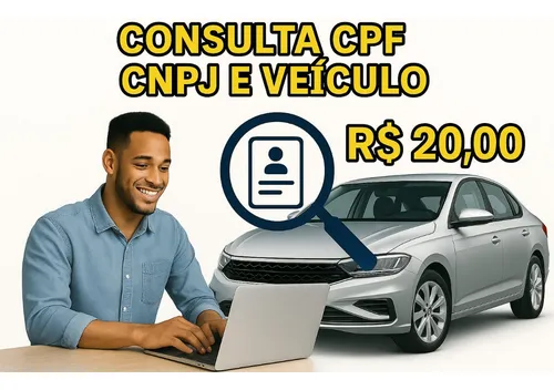 Consulta Cpf / Cnpj / Placa -seu Nome É O Seu Maior Bem!