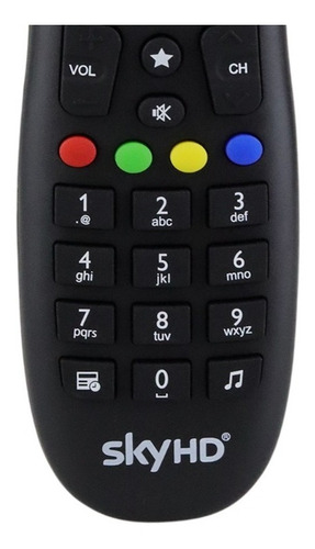 Imagen 5 de 10 de Control Original Sky Vetv Skyhd Con Pilas Nuevo