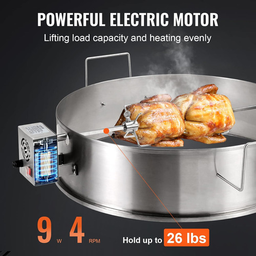 Vevor Kit Universal De Anillos Para Asador Weber De 22 Pulga