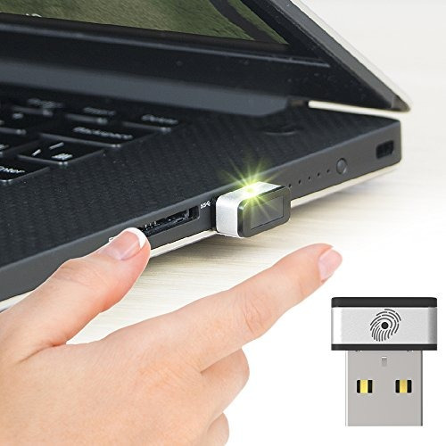 Lector De Huella Digital Usb P/windows 7,8 & 10 Hello, Pqi