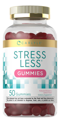 Carlyle Adios Al Estres 50 Gomitas Stress Away Gaba 100 Mg