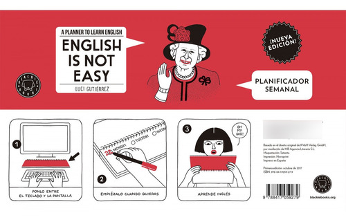 Libro English Is Not Easy:planificador Semanal - Gutierrez, 