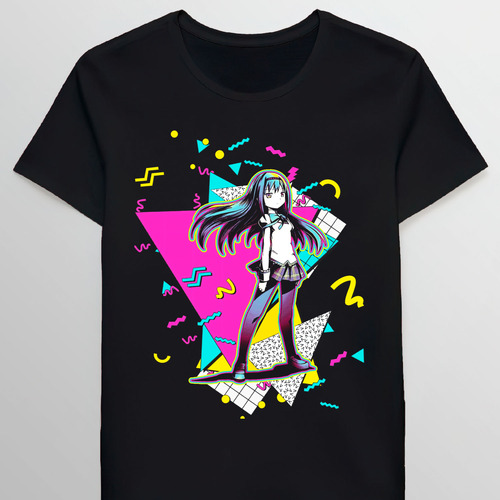 Remera Homura Puella Magi Madoka Magica 90s Graphic138691994