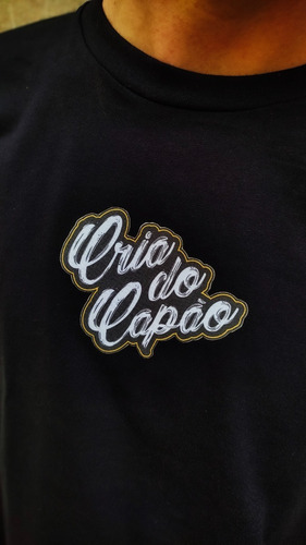 Imagem 1 de 4 de Camiseta T-shirt Cria Do Capão Zero Lifestyle