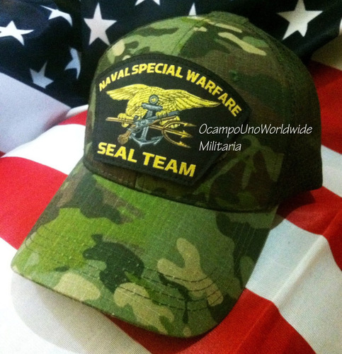 Gorra Us Navy Seals Team Dev Gru Cap. Nueva