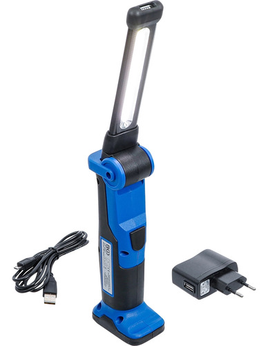 Lampara Para Mecanico | Iman Y Articulada | Usb | Bgs 85321