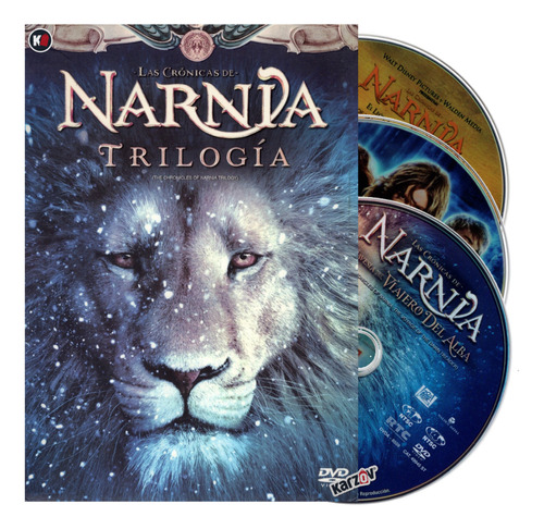 Las Cronicas De Narnia 1 2 3 Trilogia Box 3 Peliculas Dvd