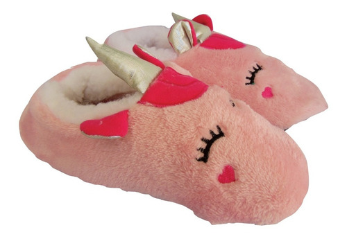 Pantuflas Unicornio Con Corderito !!!! Num 29/40 Art 12