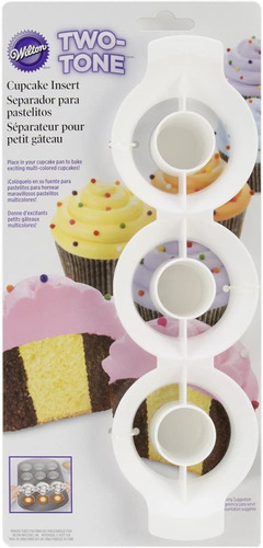 Inserto Para Cupcake Bicolor Wilton 2105-0169