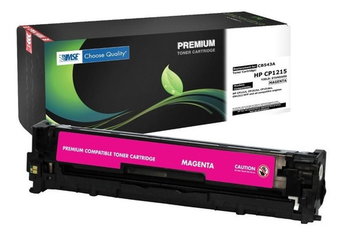 Toner Hp 125a Cb543a Magenta 1400 Cpias Mse Premium Original (Reacondicionado)