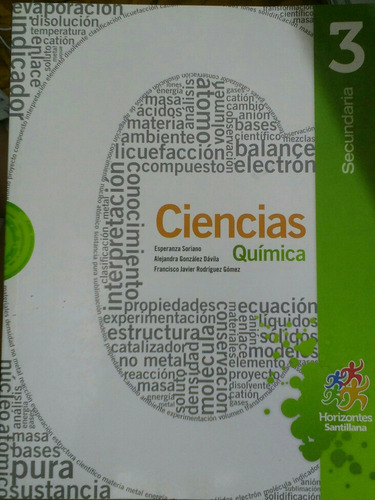 Libro. De Ciencias Quimica 3 Secundaria 