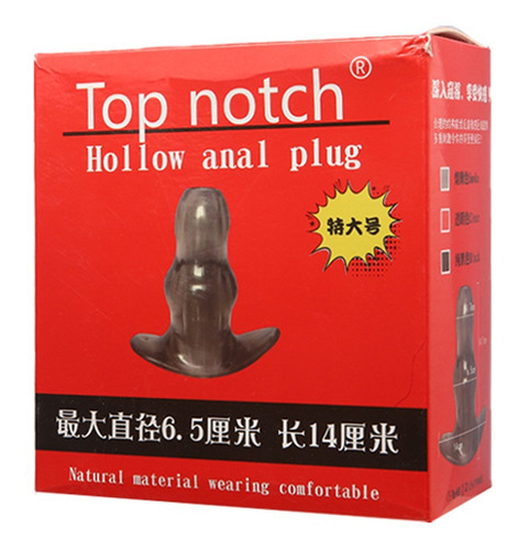 Top Notch Hollow Anal Plug