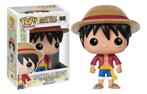 Funko Anime: Figura Luffy De Una Pieza