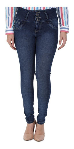 Jeans Casual Lee Mujer Pretina Alta Booty Up R5z