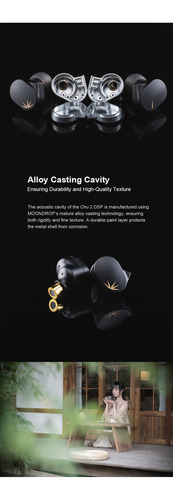 Auriculares Moondrop Chu Ii Dsp De Alto Rendimiento Con Micr