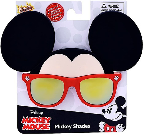 Gafas De Sol Para Disfraz De Mickey Mouse, Lente Naranja, Ma