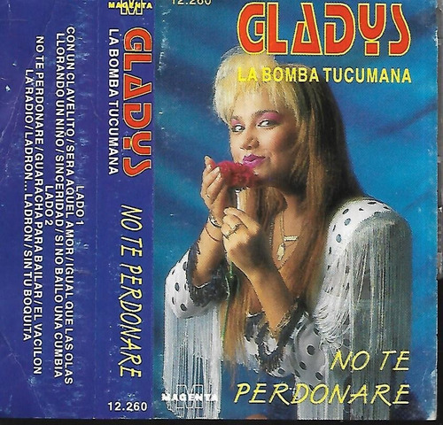 Gladys La Bomba Tucumana Album No Te Perdonare Magenta Kct 