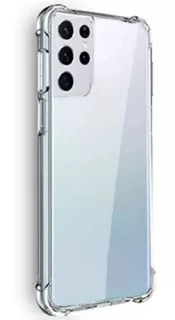 Funda Para Samsung S21 Fe Transparente + Vidrio Full 9d