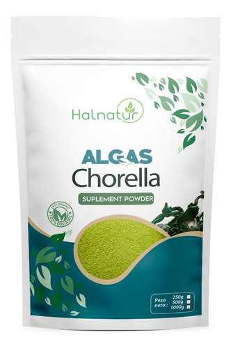 Alga Chorella Polvo Vegana 500gr Sistema Inmunologico Granel