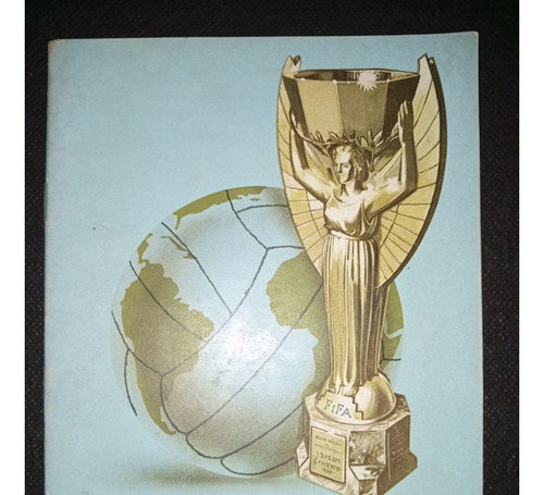Folleto Campeonato Mundial De Fútbol Chile 1962. Jul Rimet