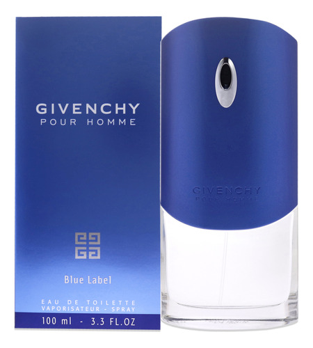 Givenchy Blue Label De Givenchy Para Hombre, Spray Edt De 3.