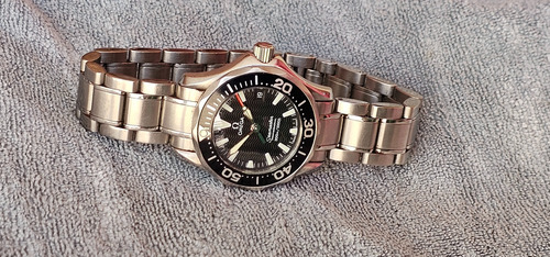Omega Seamaster Professional 300m De Dama Excelente Precio Acero Negro Negro (Usado)