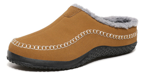 Zapatillas De Estar Por Casa De Algodón Para Hombre
