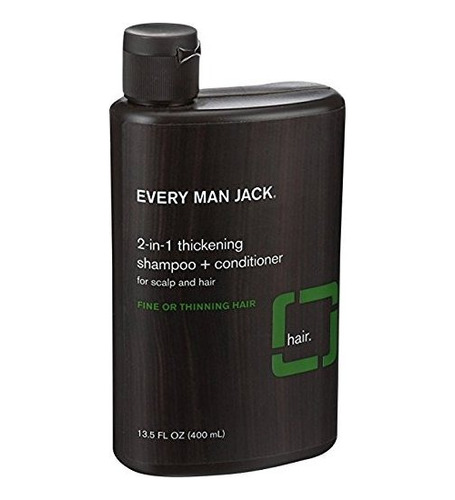 Cada Hombre Jack 2-en-1 Champú De Árbol De Té - 13,5 Oz Fl