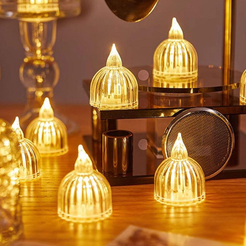 Velas Con Pilas Velas Led Sin Llama Lámpara De Vela Para Aca