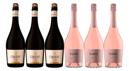 Champagne Cruzat Perdices Extra Brut Premium Mix Caja X6