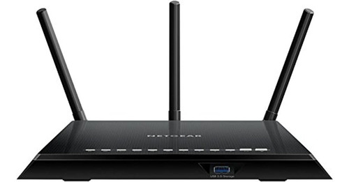 Router Ac1750 Netgear, Gigabit 802.11ac (r6400-100nas),negro