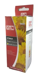 TINTAS GTC P/ EPSON T664 AMARILLA 100 ML L100 200 210 355