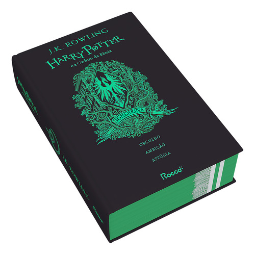 Harry Potter E A Ordem Da Fênix: Hp Casas De Hogwarts: Sonserina, De Rowling, J. K.. Hp Casas De Hogwarts: Sonserina (5), Vol. 5. Editorial Rocco, Capa Dura, Edição 1 Em Português, 2025
