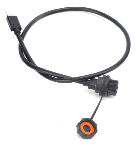 Conector Tipo C Resistente Al Agua, Cable Hembra Ip67 Tipo C