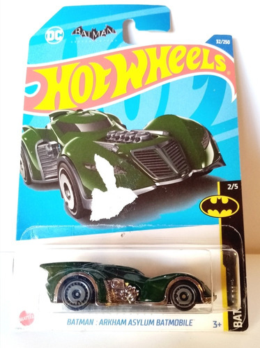 Hotwheels Carro Batman Arkham Asylum Batmobile Batman 