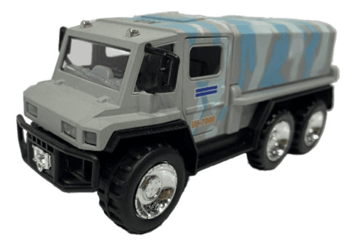 Camion Militar Porta Cañon A Escala 1/32, 16 Cm De Largo 