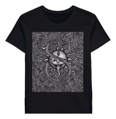 Remera Psychedelic Surreal Trippy Surrealism Occultc Dar0662