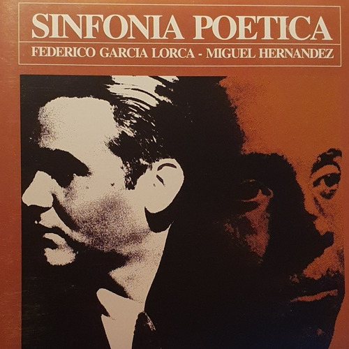 Cd Sinfonia Poetica + Federico Garcia Lorca + Miguel Hernand