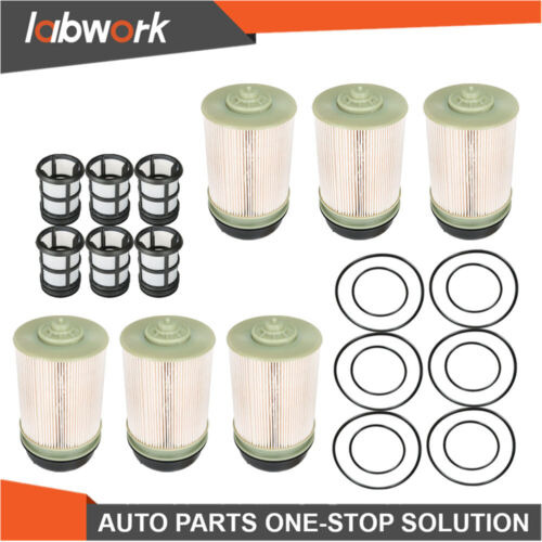 Labwork 6pcs Fuel Filter For Detroit Diesel Dd13 Dd16 Dd Aaf