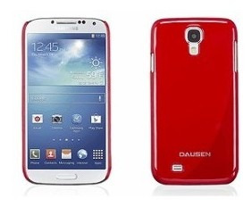 Funda Dausen Para Galaxy S4  Rojo Metálico Districomp