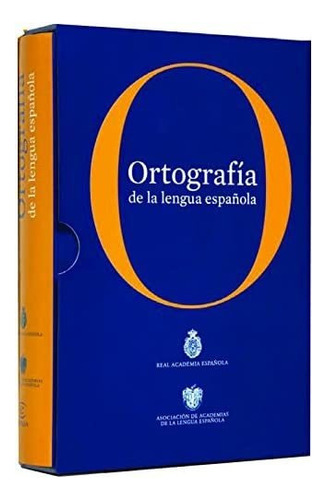 Libro: Ortografia De La Lengua Española Rae (spanish Editio